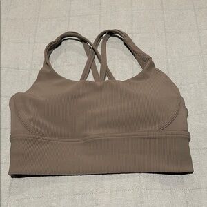Lululemon ribbed energy bra